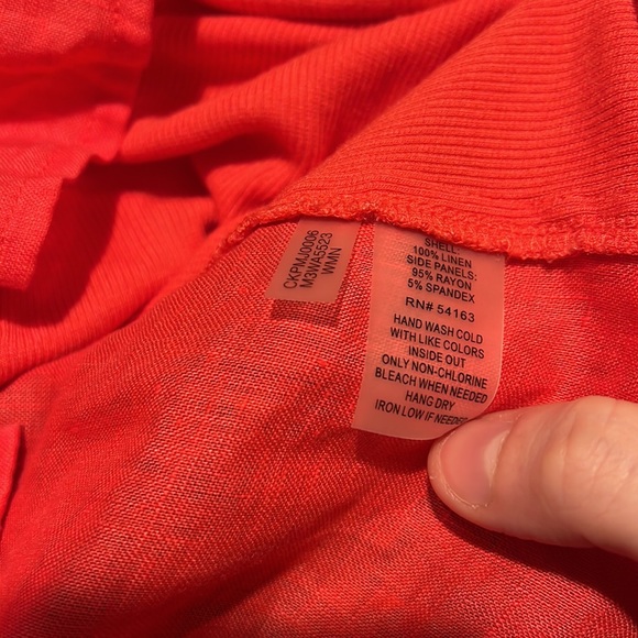 Calvin Klein linen blouse - Picture 7 of 9